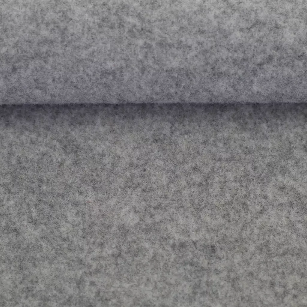 SanDaLu Merino Fleece in Hellgrau Ballen